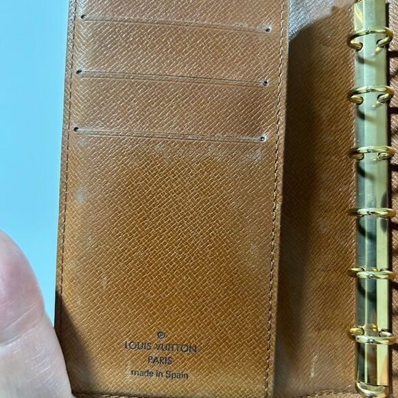 Louis Vuitton Monogram Agenda PM Notebook Cover Brown/6BE1517 - Picture 3 of 9